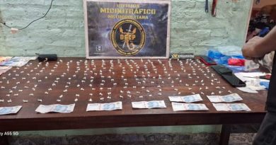 NARCOMENUDEO EN RESISTENCIA: “UNA MUJER RESULTÓ DETENIDA EN SU CASA CON 275 BOCHITAS DE COCAÍNA TRAS UN ALLANAMIENTO EN EL BARRIO 13 DE DICIEMBRE”