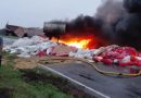Un hombre murió calcinado tras un choque de camiones en la Ruta 4