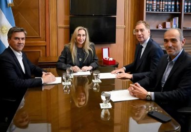 Leandro Zdero se reunió con Karina Milei y Diego Santilli