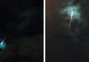 Espectáculo en el cielo: un bólido iluminó la noche porteña y se hizo viral