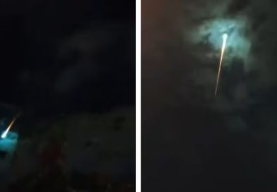 Espectáculo en el cielo: un bólido iluminó la noche porteña y se hizo viral