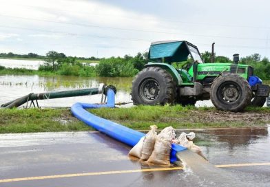 Castelli: el APA confirmó mejoras en el escurrimiento tras el temporal y avanza en obras clave