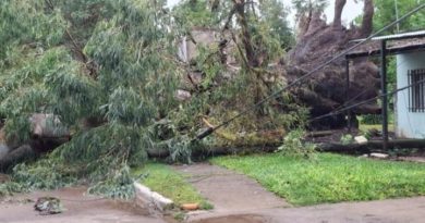 Complicada situacion dejo el temporal en colonia Benitez