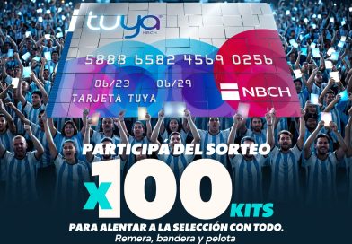 Como parte de la visión del Directorio de NBCH, ahora con TUYA, alentar a la Selección tiene premio