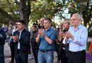 Resistencia: Zdero acompañó la inauguración de la renovada plaza 12 de Octubre