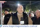 Héctor Pruncini, candidato a Gobernador por el Frente Partidos Organizados, se sumó a la movilización y brindó su posición política frente al desfinanciamiento del sistema sanitario provincial y nacional.