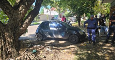 Antes del femicidio en Vilelas, el policía mató a su padre