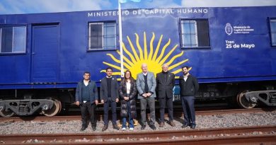 La puesta en marcha y recorridos del TREN 25 DE MAYO