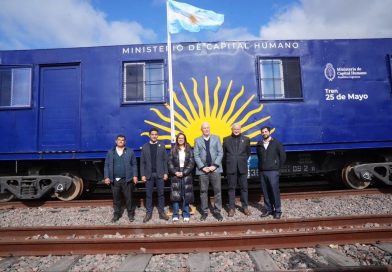 La puesta en marcha y recorridos del TREN 25 DE MAYO