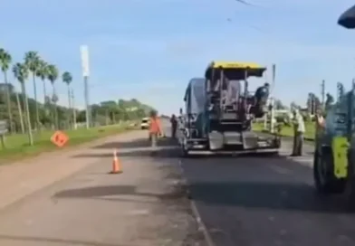 Reparan la ruta nacional 95 entre Sáenz Peña, La Tigra y Tres Isletas