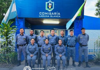 Laguna Blanca saludó a la Policía del Chaco en su 73° aniversario