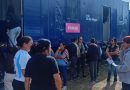 El Tren 25 de Mayo llegó a Fontana y comenzará su atención este martes