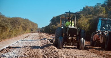 RUTA 30: EL GOBIERNO PROVINCIAL AVANZA CON LA PAVIMENTACIÓN HASTA LAGUNA LIMPIA