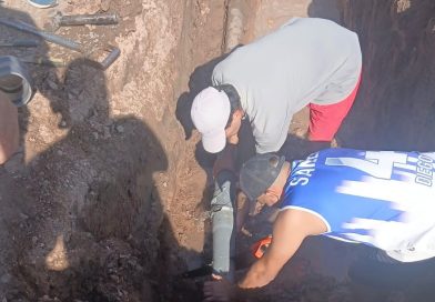 Colonia Popular: SAMEEP reparó una cañería clave y normalizó el servicio de agua potable