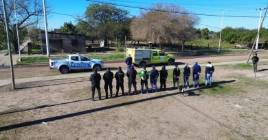 Intenso operativo en Fontana para encontrar a Axel González