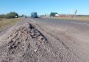 Bacheo de la autovía 16: se reparó sólo un tramo y por ahora se frenaron los trabajos