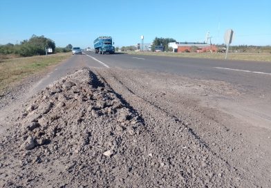 Bacheo de la autovía 16: se reparó sólo un tramo y por ahora se frenaron los trabajos