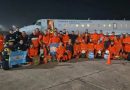 Más brigadistas argentinos viajan a Venezuela para reforzar la asistencia