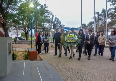 Fontana rindió homenaje al Libertador José Francisco de San Martín