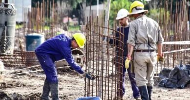 Fontana: La construcción del IACCO alcanzó un hito, este jueves se completaron los pilotes y comienza la estructura de elevación
