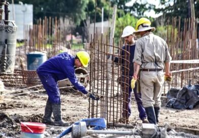 Fontana: La construcción del IACCO alcanzó un hito, este jueves se completaron los pilotes y comienza la estructura de elevación