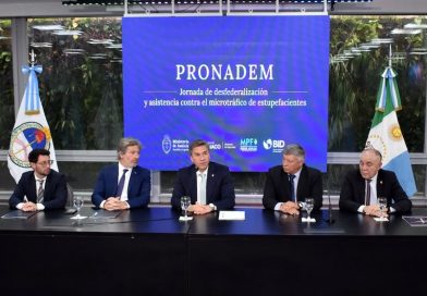 Chaco se suma a programa nacional de asistencia para fortalecer el combate al microtráfico