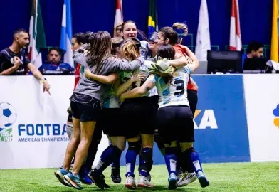 Las Murciélagas derrotaron a Brasil y son las primeras campeonas de la Copa América de Fútbol para Ciegas