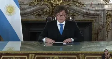 Milei anunció la construcción de una base naval en Tierra del Fuego y sanciones a petroleras que operen en Malvinas