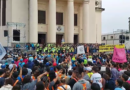 El mal tiempo no detuvo el peregrinar de los jóvenes a la casa de María