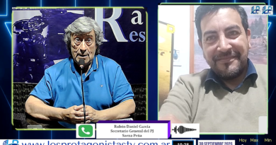 Rubén García: «Las obras más importantes de Sáenz Peña las hizo el peronismo»