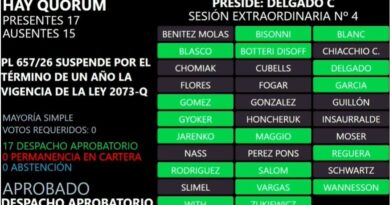 Chaco suspendió las PASO por un año: el proyecto fue aprobado por la legislatura