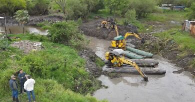 Vialidad Provincial finalizó la limpieza del riacho Arazá para mejorar el drenaje pluvial